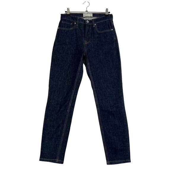 Everlane Denim Ankle Jeans Relaxed Tapered Dark Wash Womens 26 Waist - Picture 1 of 8
